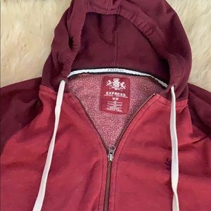 Express Zip-up Hoody Mens Sz Medium